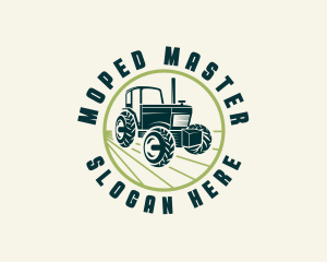 Agriculture Farming Tractor logo design