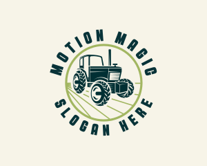 Agriculture Farming Tractor logo design