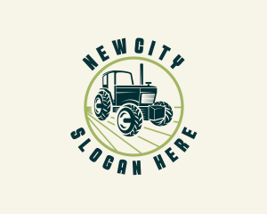 Agriculture Farming Tractor logo design