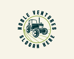 Agriculture Farming Tractor logo design