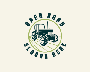 Agriculture Farming Tractor logo design