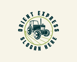 Agriculture Farming Tractor logo design