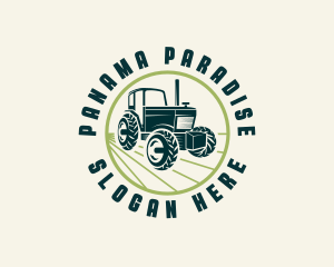 Agriculture Farming Tractor logo design