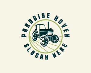 Agriculture Farming Tractor logo design