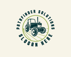 Agriculture Farming Tractor logo design