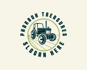 Agriculture Farming Tractor logo design