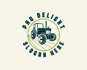 Agriculture Farming Tractor logo design