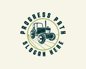 Agriculture Farming Tractor logo design