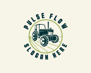 Agriculture Farming Tractor logo design