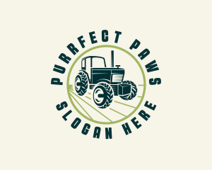 Agriculture Farming Tractor logo design