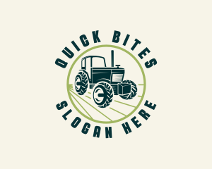 Agriculture Farming Tractor logo design