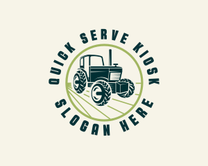 Agriculture Farming Tractor logo design