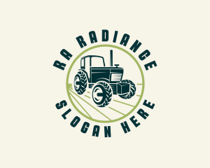 Agriculture Farming Tractor logo design