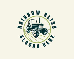 Agriculture Farming Tractor logo design