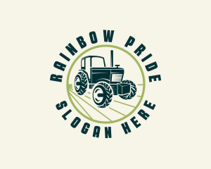 Agriculture Farming Tractor logo design