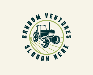 Agriculture Farming Tractor logo design