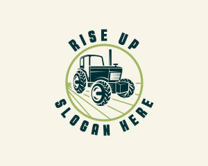 Agriculture Farming Tractor logo design