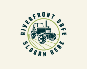 Agriculture Farming Tractor logo design