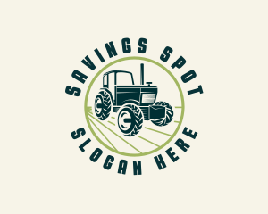 Agriculture Farming Tractor logo design