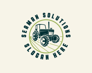 Agriculture Farming Tractor logo design