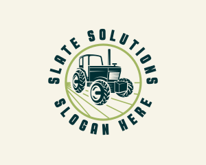 Agriculture Farming Tractor logo design