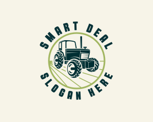 Agriculture Farming Tractor logo design