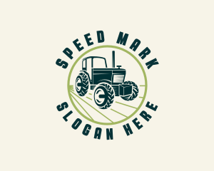 Agriculture Farming Tractor logo design