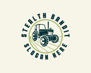 Agriculture Farming Tractor logo design