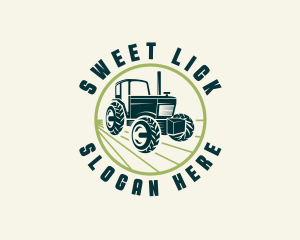 Agriculture Farming Tractor logo design