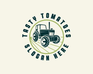 Agriculture Farming Tractor logo design