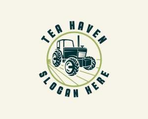 Agriculture Farming Tractor logo design