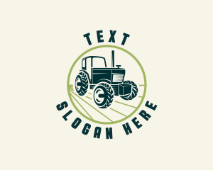 Agriculture Farming Tractor logo design