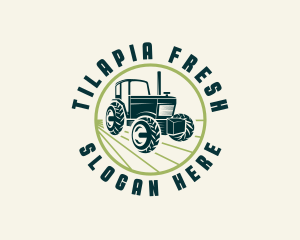 Agriculture Farming Tractor logo design