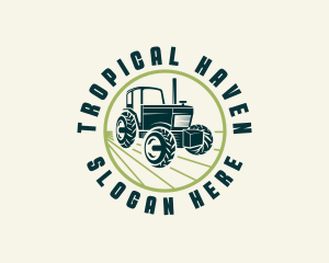 Agriculture Farming Tractor logo design