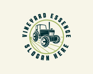 Agriculture Farming Tractor logo design