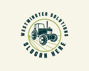 Agriculture Farming Tractor logo design