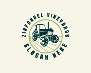 Agriculture Farming Tractor logo design