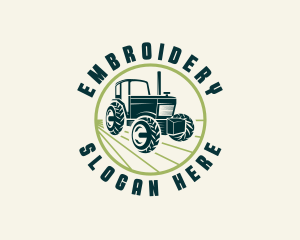 Agriculture Farming Tractor logo design