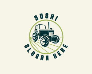 Agriculture Farming Tractor logo design