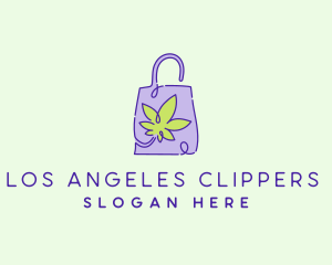 Weed Paper Bag Logo