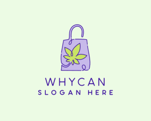 Weed Paper Bag Logo