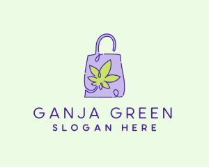 Weed Paper Bag logo design