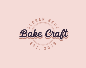 Retro Cursive Business logo design