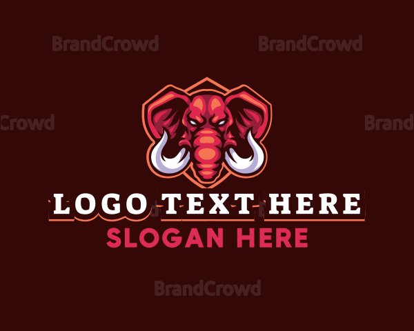 Wild Gaming Elephant Logo