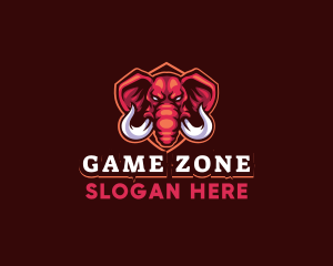 Gaming - Wild Gaming Elephant logo design