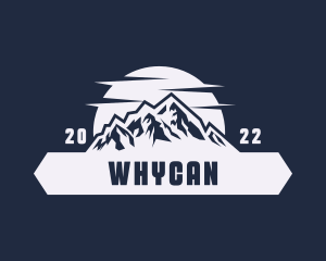 Mountain Scenery Banner Logo