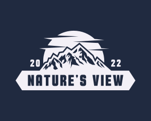 Scenery - Mountain Scenery Banner logo design