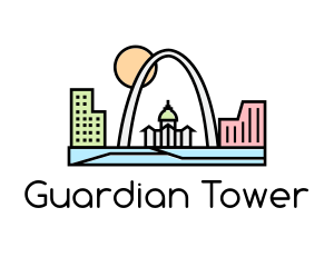 Urban City Landmark  logo design