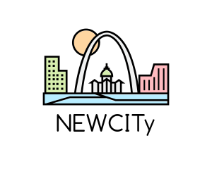 Urban City Landmark  logo design