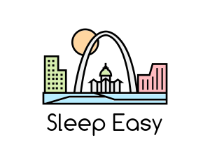 Urban City Landmark  logo design